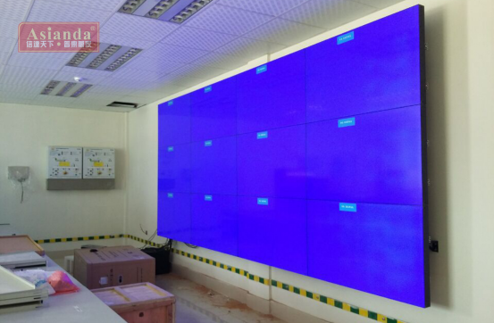 雅迅达巴基斯坦中兴能源光伏电站大屏拼接项目