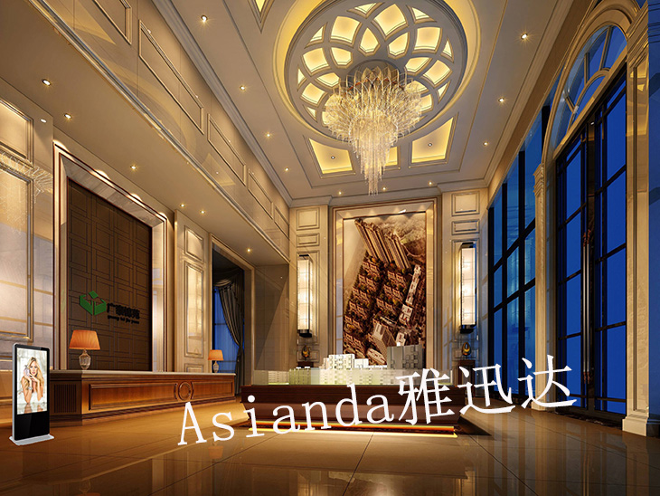 房产销售大厅——液晶广告机 房产销售大厅——液晶广告机