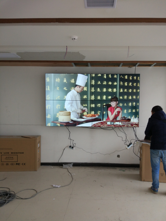 液晶拼接屏厂家案例实况图