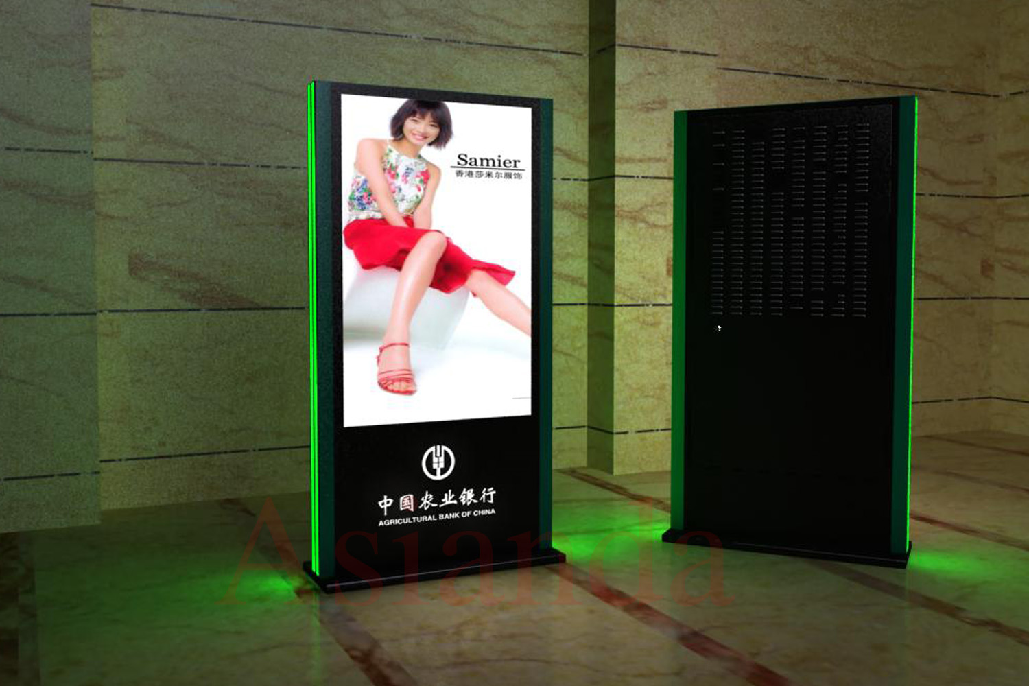 雅迅达55寸液晶广告机