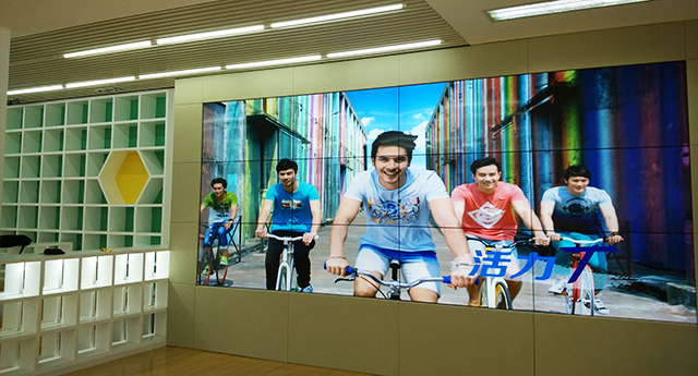 雅迅达液晶拼接墙案例