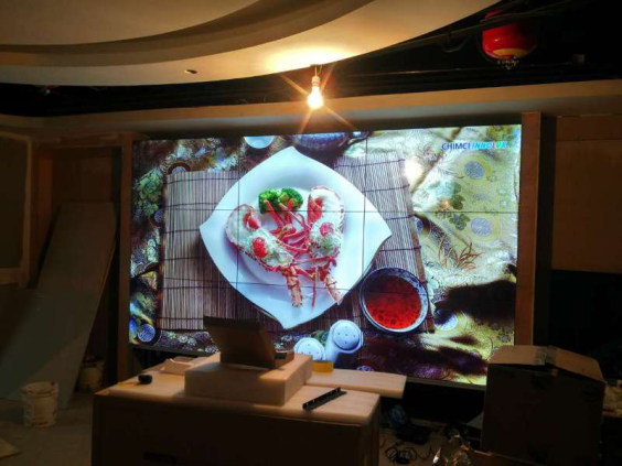 雅迅达液晶拼接墙案例