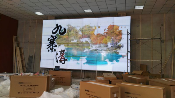 雅迅达液晶拼接屏案例