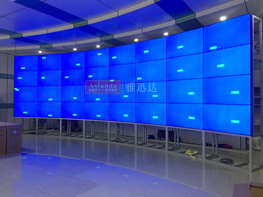 弧形液晶拼接墙