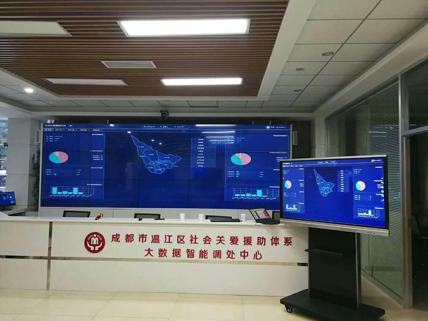 监控系统显示平台 效果展示