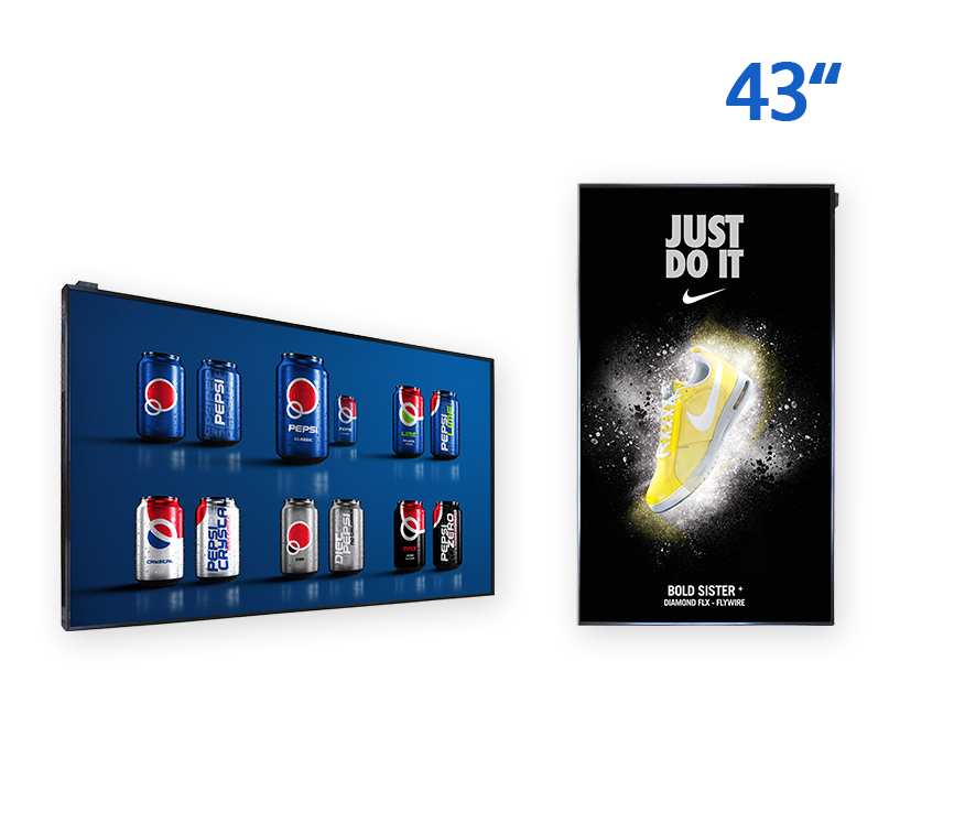 43寸橱窗高亮广告机