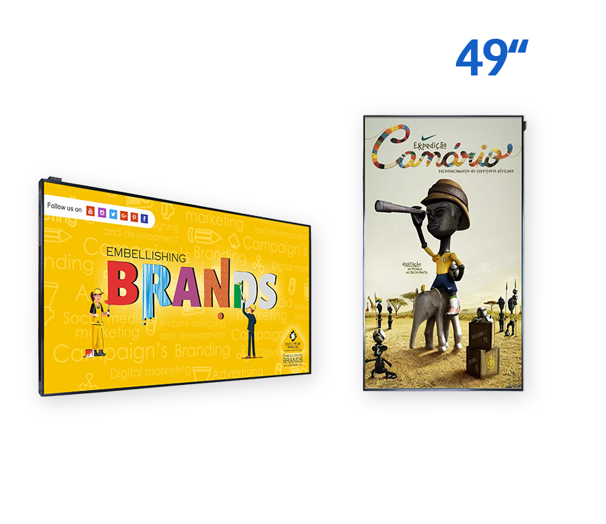 49寸橱窗高亮广告机