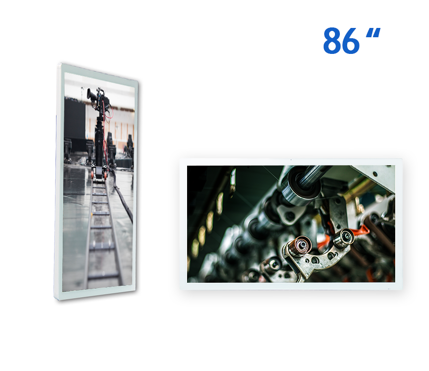 86寸壁挂液晶广告机